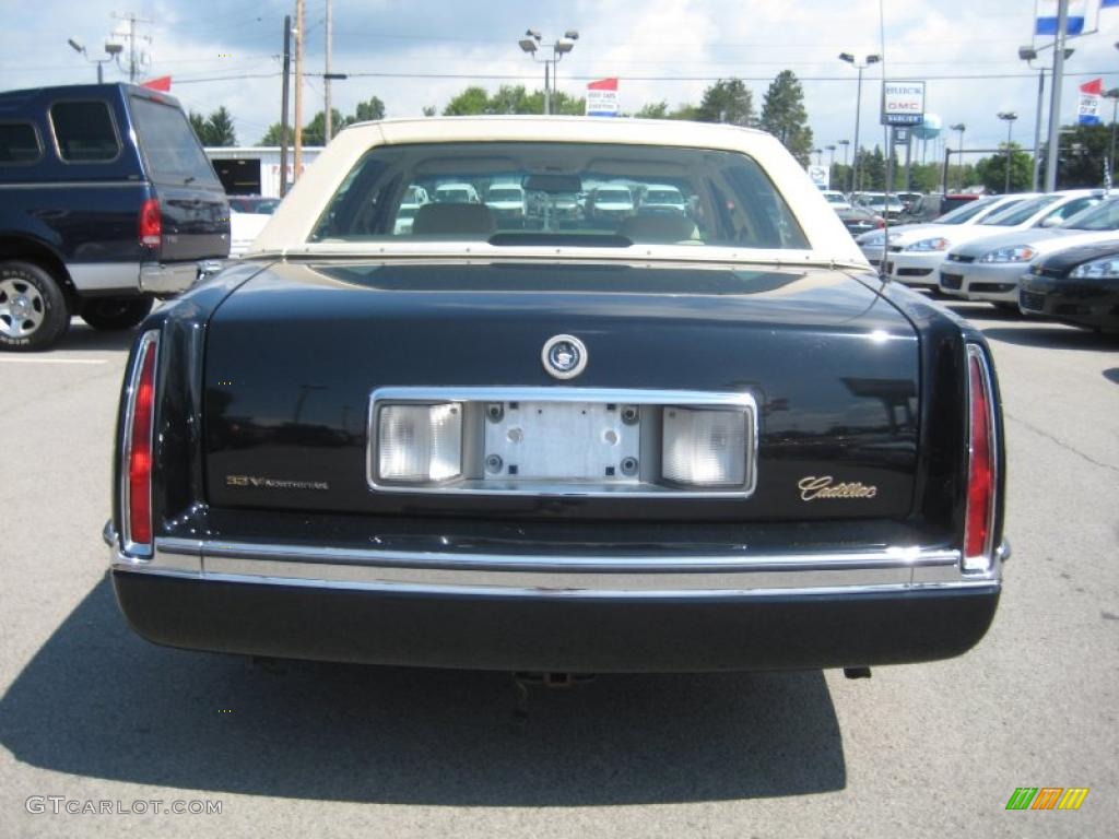 1996 DeVille Sedan - Dark Adriatic Blue Metallic / Beige photo #4