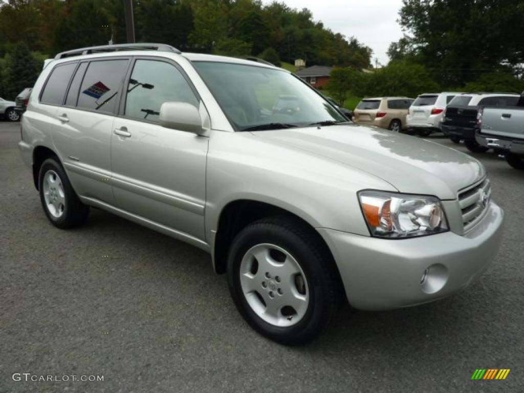 2007 Highlander Limited 4WD - Millenium Silver Metallic / Ash Gray photo #1