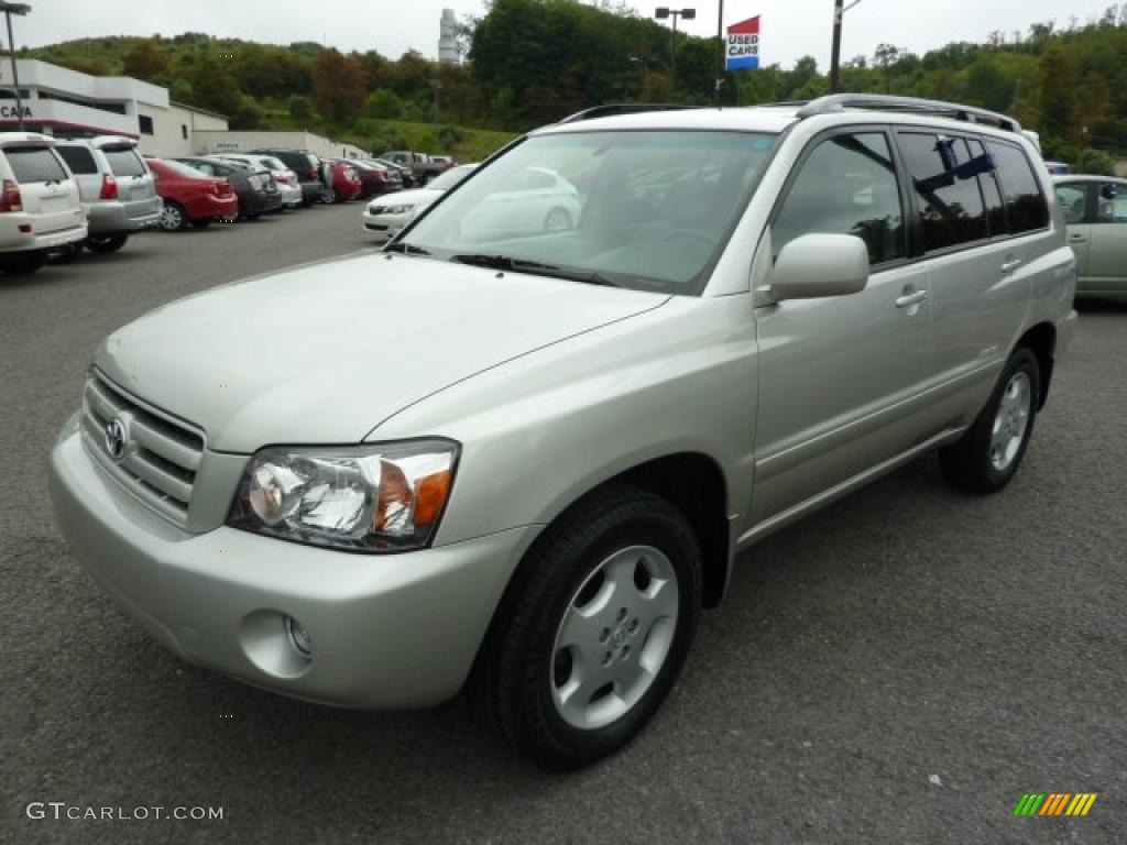 2007 Highlander Limited 4WD - Millenium Silver Metallic / Ash Gray photo #3