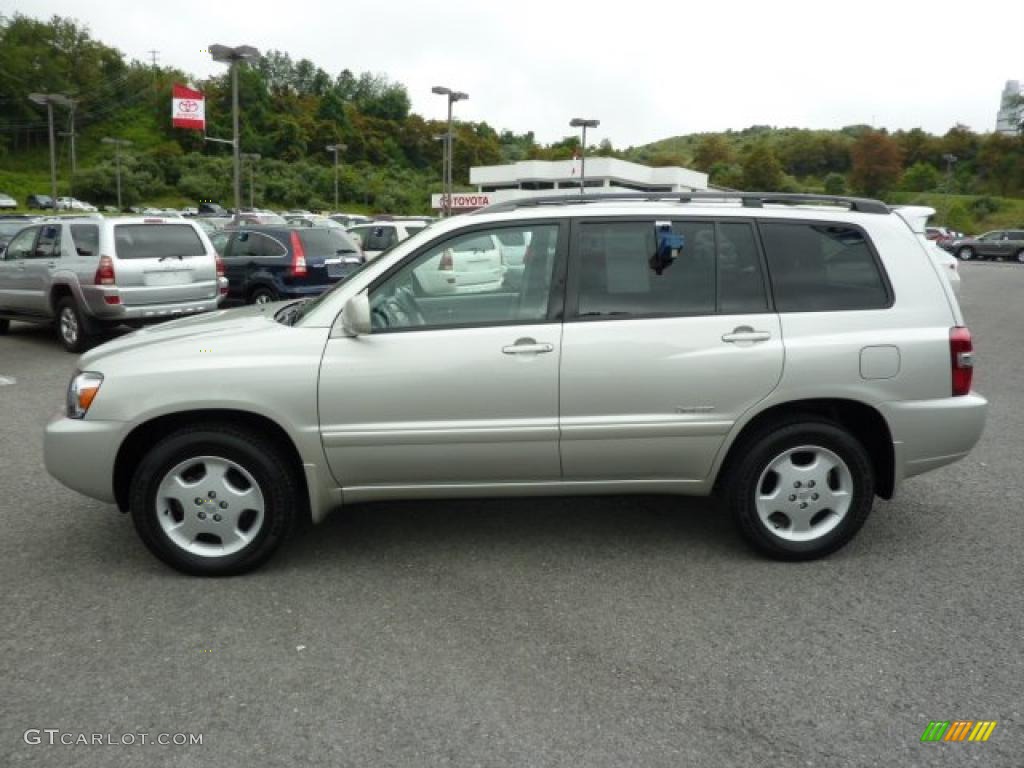 2007 Highlander Limited 4WD - Millenium Silver Metallic / Ash Gray photo #4