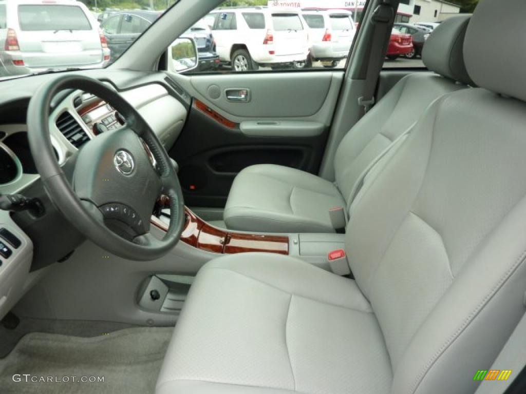 2007 Highlander Limited 4WD - Millenium Silver Metallic / Ash Gray photo #8
