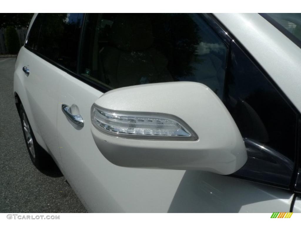 2007 MDX  - Aspen White Pearl / Parchment photo #10