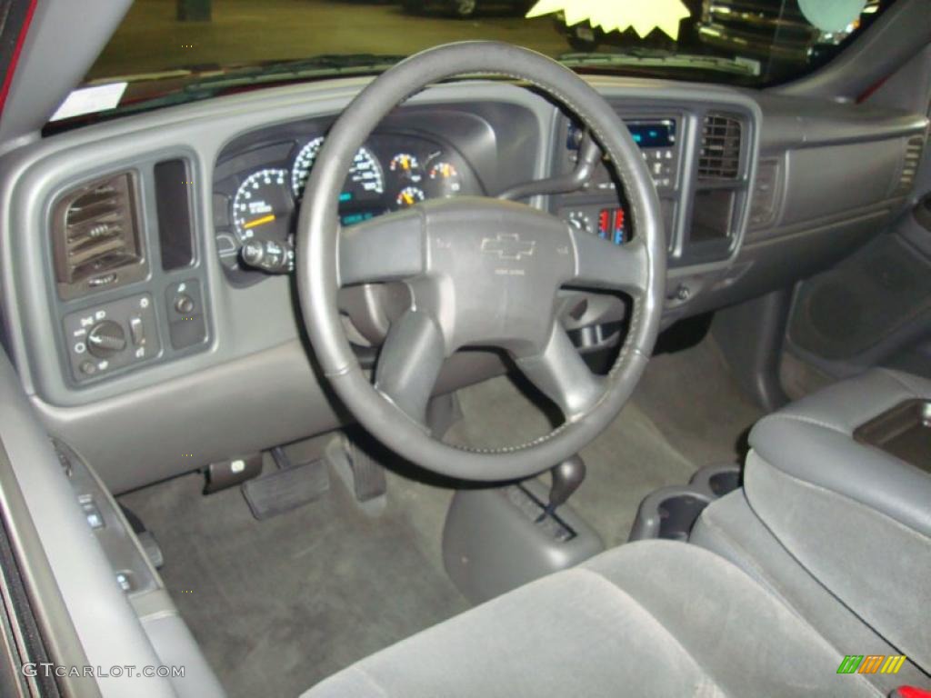 2005 Silverado 1500 LS Extended Cab 4x4 - Sport Red Metallic / Dark Charcoal photo #11