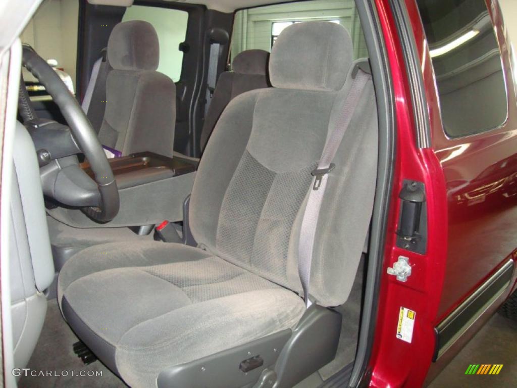 2005 Silverado 1500 LS Extended Cab 4x4 - Sport Red Metallic / Dark Charcoal photo #15
