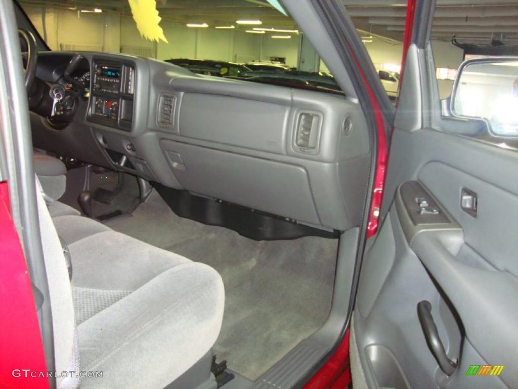 2005 Silverado 1500 LS Extended Cab 4x4 - Sport Red Metallic / Dark Charcoal photo #16