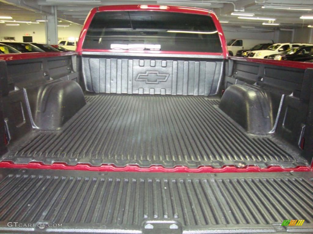 2005 Silverado 1500 LS Extended Cab 4x4 - Sport Red Metallic / Dark Charcoal photo #22