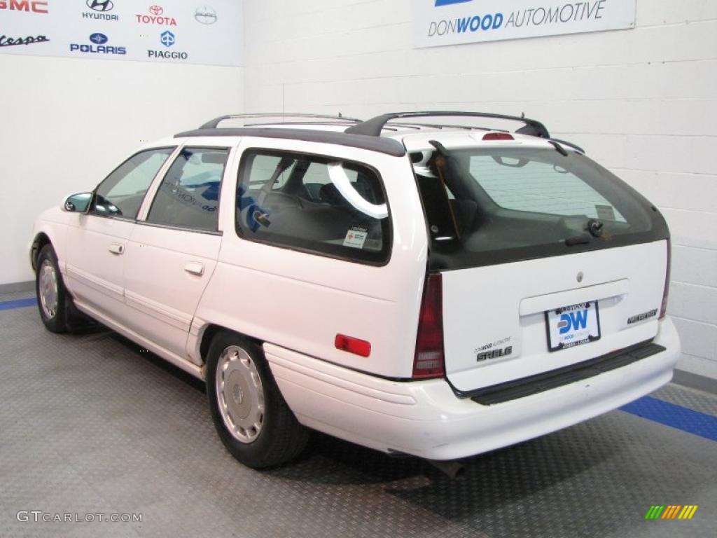 1994 Sable GS Wagon - Vibrant White / Grey photo #3