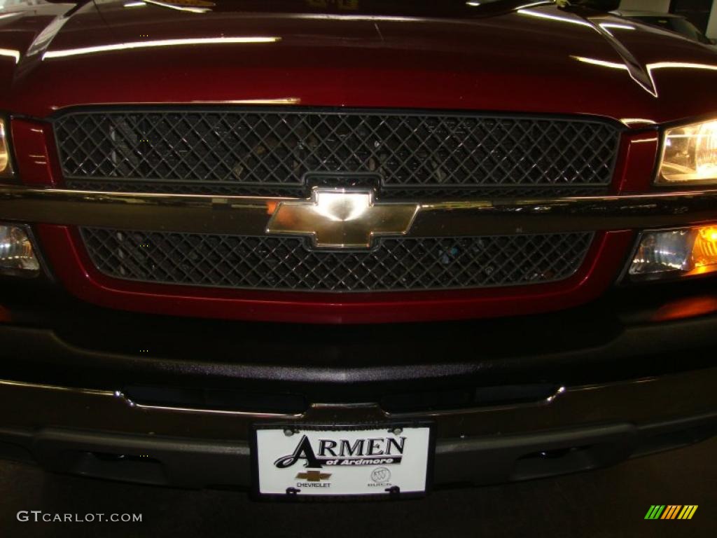 2005 Silverado 1500 LS Extended Cab 4x4 - Sport Red Metallic / Dark Charcoal photo #28