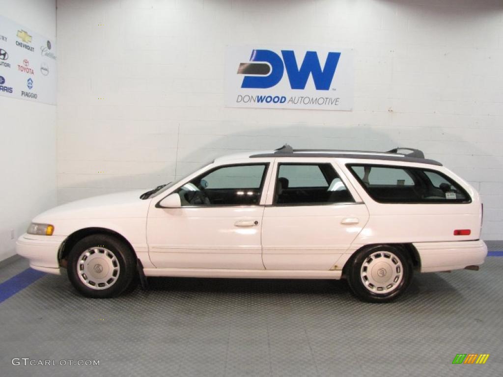1994 Sable GS Wagon - Vibrant White / Grey photo #5