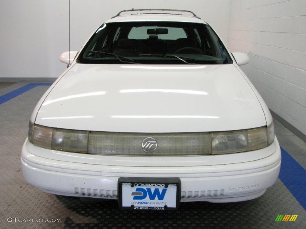 1994 Sable GS Wagon - Vibrant White / Grey photo #7