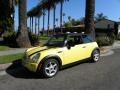 2004 Liquid Yellow Mini Cooper Hardtop  photo #7