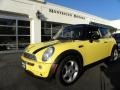 2004 Liquid Yellow Mini Cooper Hardtop  photo #11