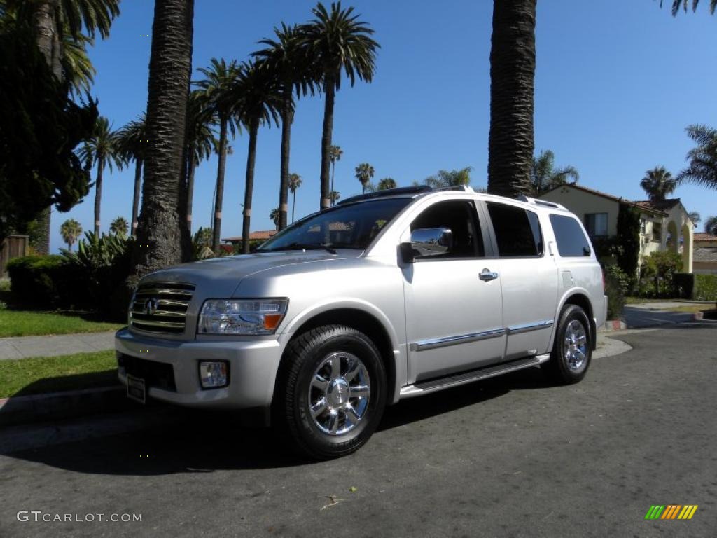 Silver Indulgence Infiniti QX