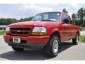 1999 Bright Red Ford Ranger Sport Extended Cab  photo #1