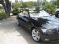 2009 Jet Black BMW 3 Series 335i Convertible  photo #3