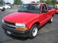 2003 Victory Red Chevrolet S10 LS Regular Cab  photo #1