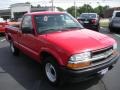 2003 Victory Red Chevrolet S10 LS Regular Cab  photo #3