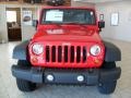 2010 Flame Red Jeep Wrangler Sport Islander Edition 4x4  photo #6