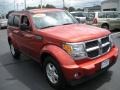 2009 Sunburst Orange Pearl Dodge Nitro SE 4x4  photo #3