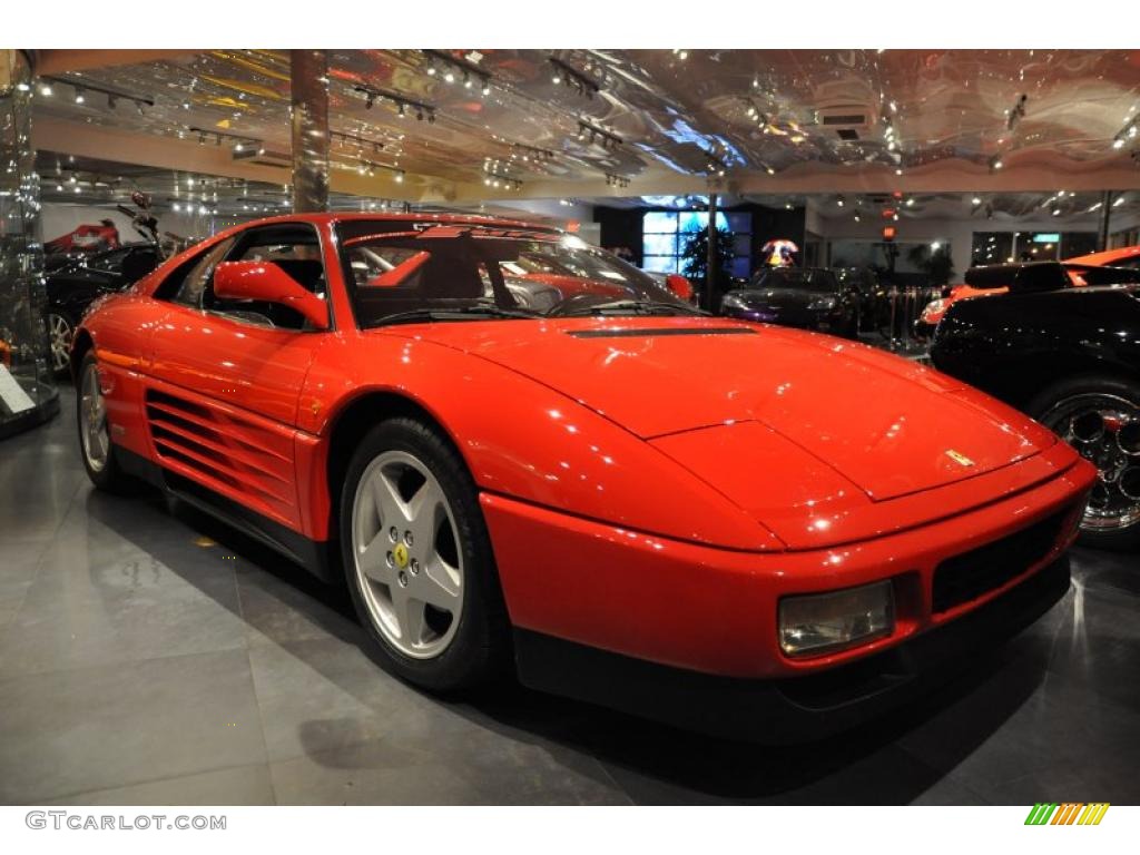 Red Ferrari 348