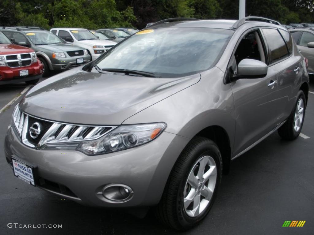 2010 Murano SL AWD - Platinum Graphite Metallic / Black photo #1