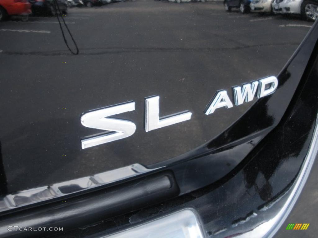 2010 Murano SL AWD - Super Black / Black photo #7
