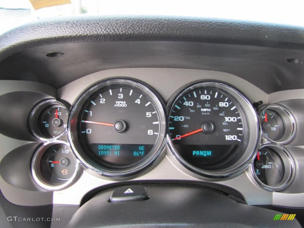 2009 Silverado 1500 LT Crew Cab 4x4 - Summit White / Light Titanium photo #8