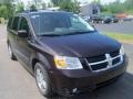 2010 Dark Cordovan Pearlcoat Dodge Grand Caravan SXT Crew  photo #13