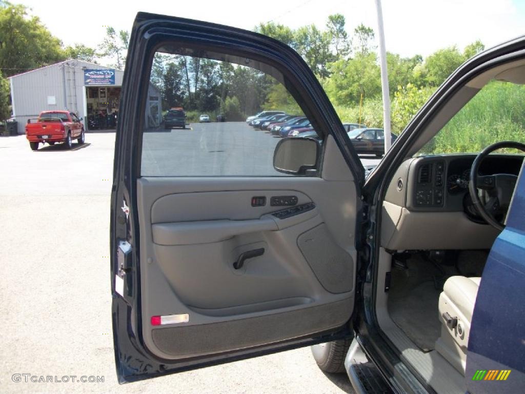 2005 Yukon SLT 4x4 - Blue Green Crystal / Pewter/Dark Pewter photo #9