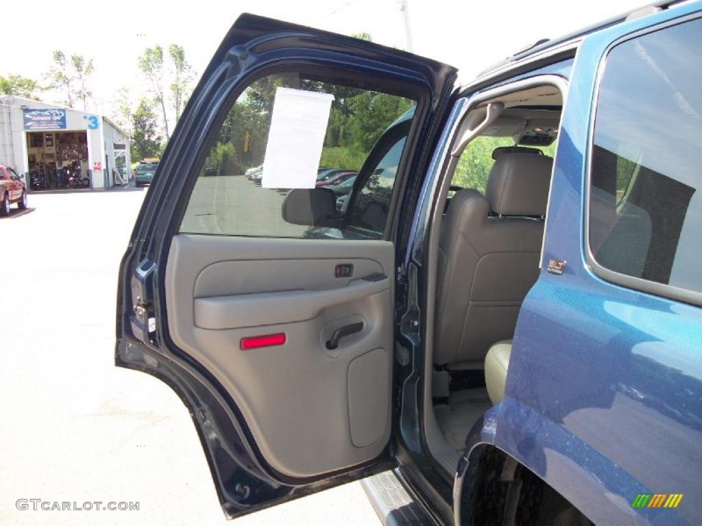 2005 Yukon SLT 4x4 - Blue Green Crystal / Pewter/Dark Pewter photo #12