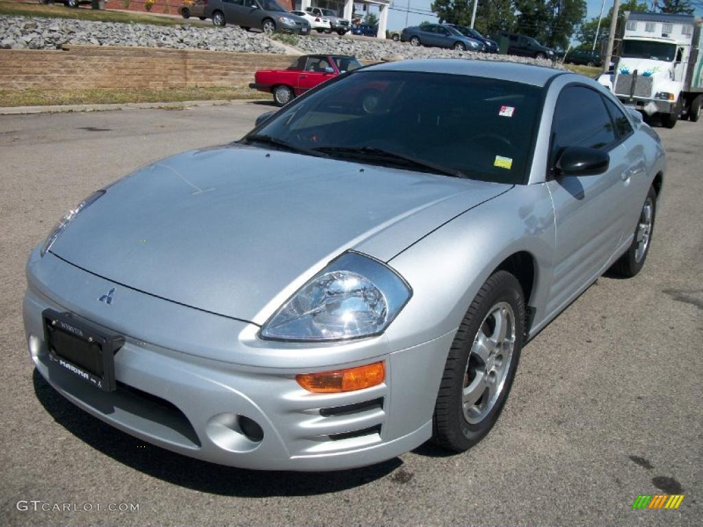 2003 Eclipse GS Coupe - Sterling Silver Metallic / Midnight photo #1