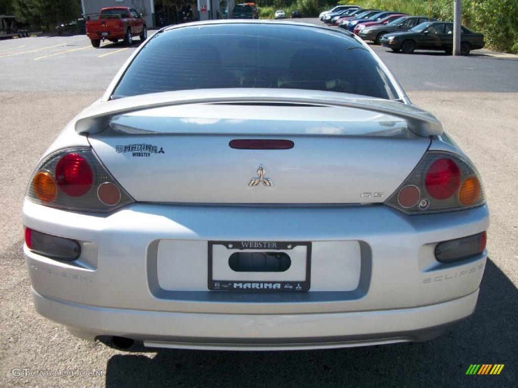 2003 Eclipse GS Coupe - Sterling Silver Metallic / Midnight photo #4