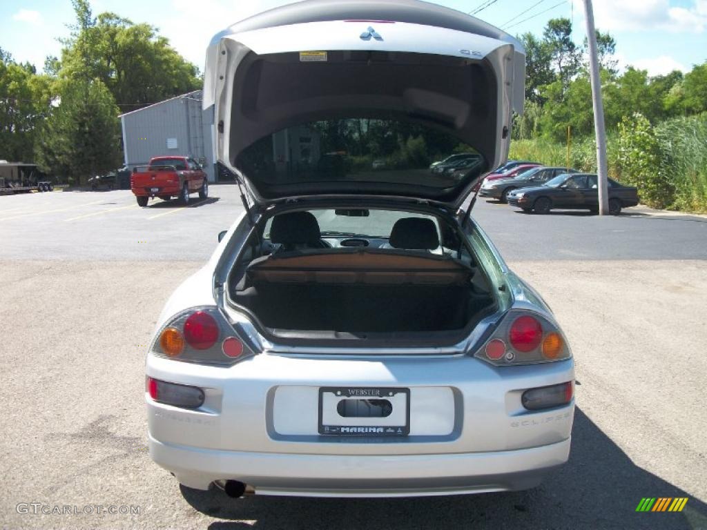 2003 Eclipse GS Coupe - Sterling Silver Metallic / Midnight photo #12
