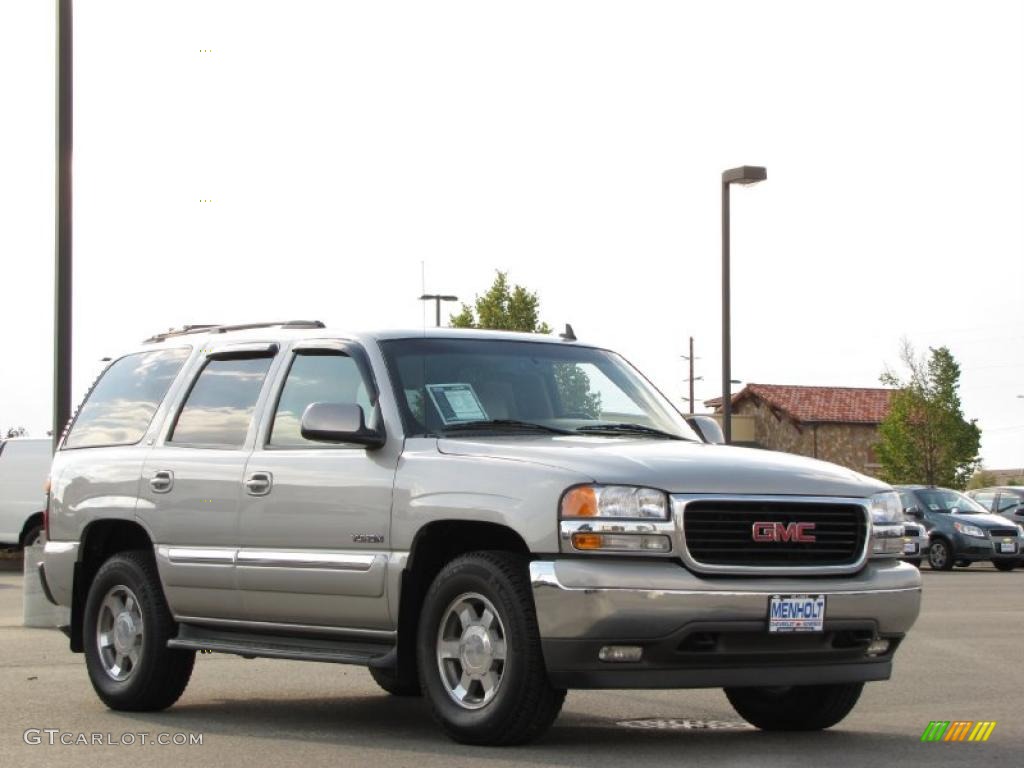 2006 Yukon SLT 4x4 - Silver Birch Metallic / Neutral/Shale photo #2