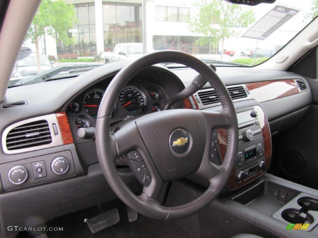 2009 Silverado 1500 LTZ Crew Cab 4x4 - Silver Birch Metallic / Ebony photo #6