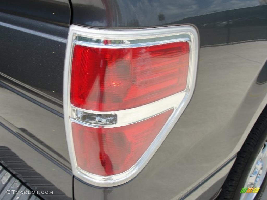 2010 F150 XLT SuperCrew - Sterling Grey Metallic / Medium Stone photo #21