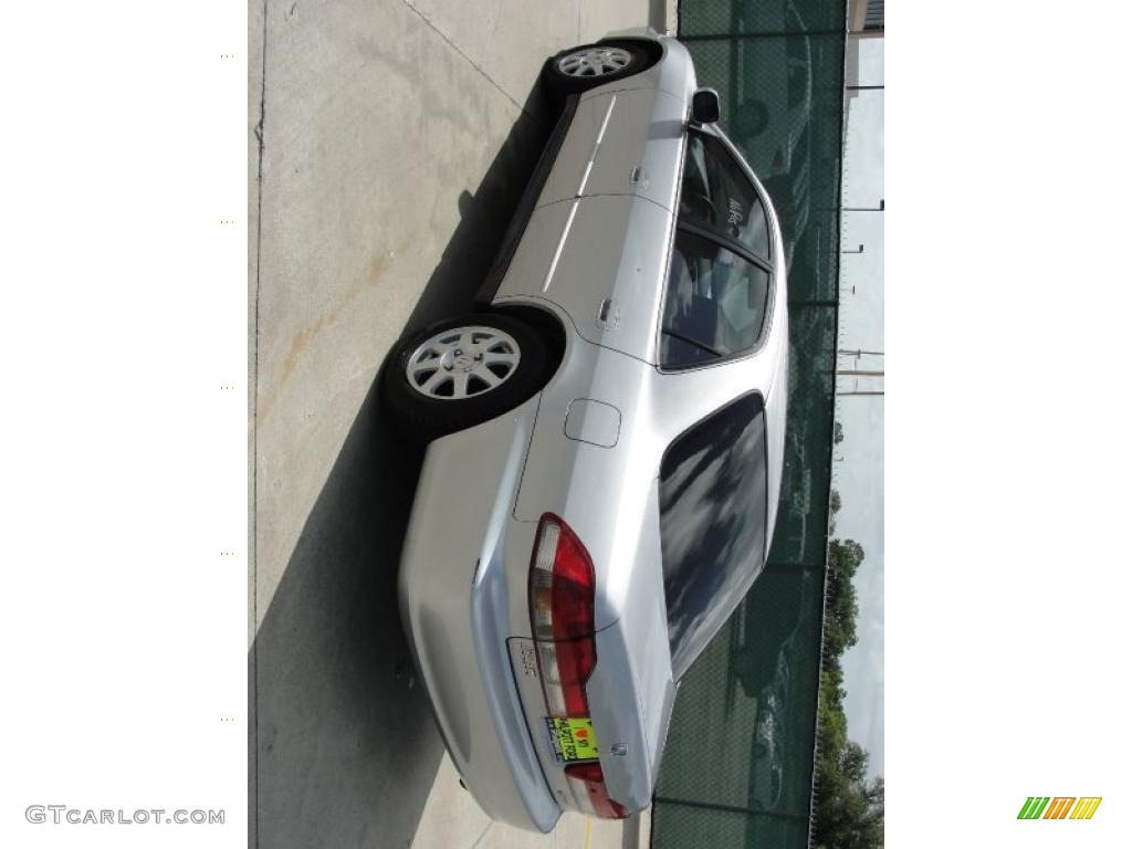 2002 Accord SE Sedan - Satin Silver Metallic / Quartz Gray photo #5
