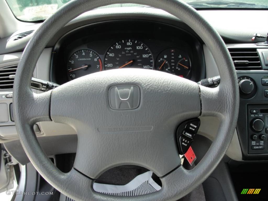 2002 Accord SE Sedan - Satin Silver Metallic / Quartz Gray photo #38