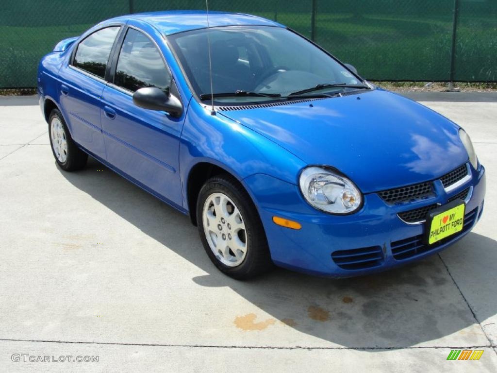 Electric Blue Pearlcoat Dodge Neon