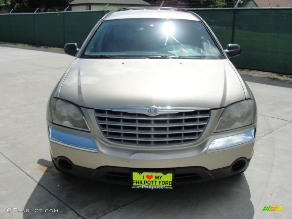 2004 Pacifica  - Linen Gold Metallic / Light Taupe photo #8