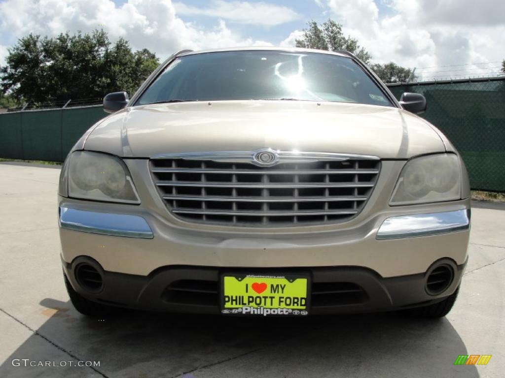 2004 Pacifica  - Linen Gold Metallic / Light Taupe photo #9