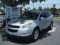 2011 Silver Ice Metallic Chevrolet Traverse LT AWD  photo #1