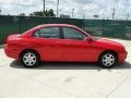 2004 Rally Red Hyundai Elantra GLS Sedan  photo #2