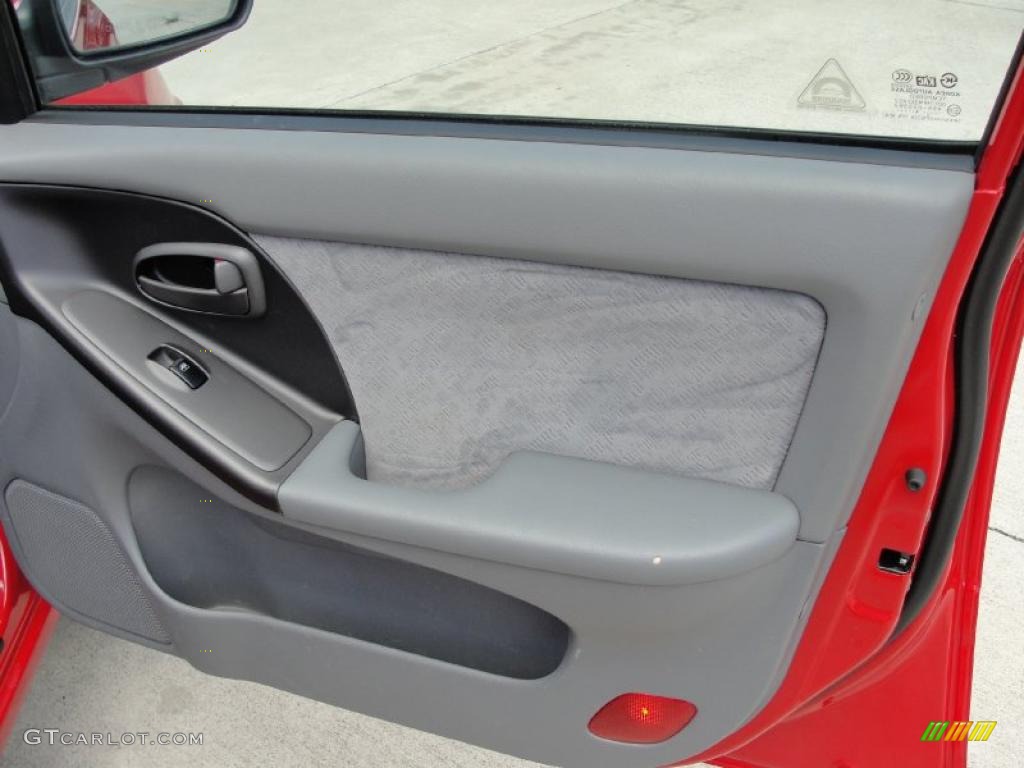 2004 Elantra GLS Sedan - Rally Red / Gray photo #20