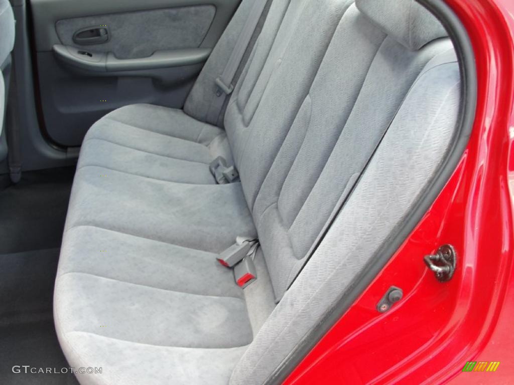 2004 Elantra GLS Sedan - Rally Red / Gray photo #27