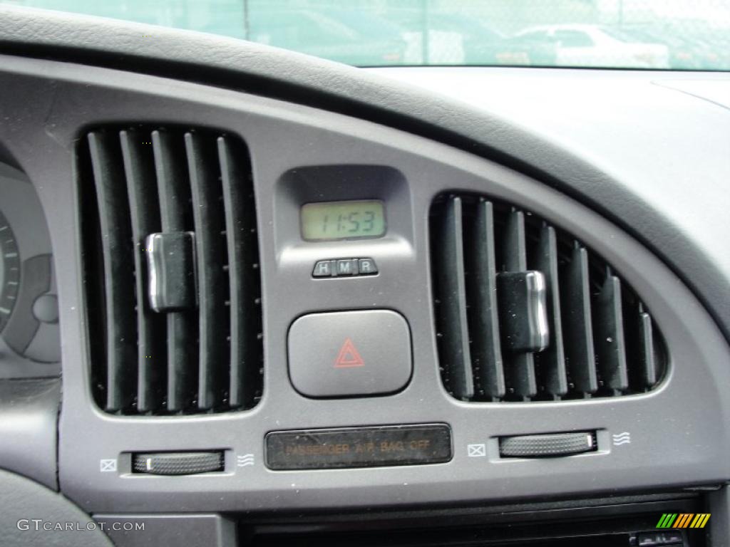 2004 Elantra GLS Sedan - Rally Red / Gray photo #33