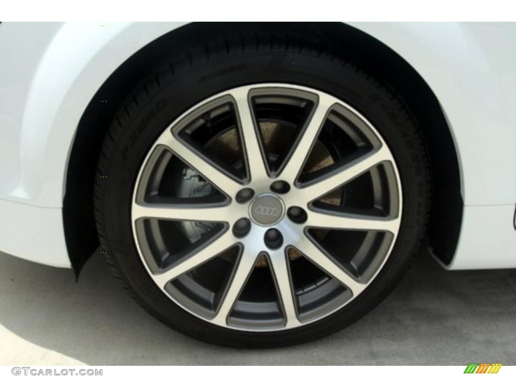 2010 TT 2.0 TFSI quattro Coupe - Ibis White / Luxor Beige Nappa Leather photo #3