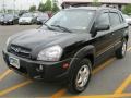 2007 Obsidian Black Metallic Hyundai Tucson SE 4WD  photo #16