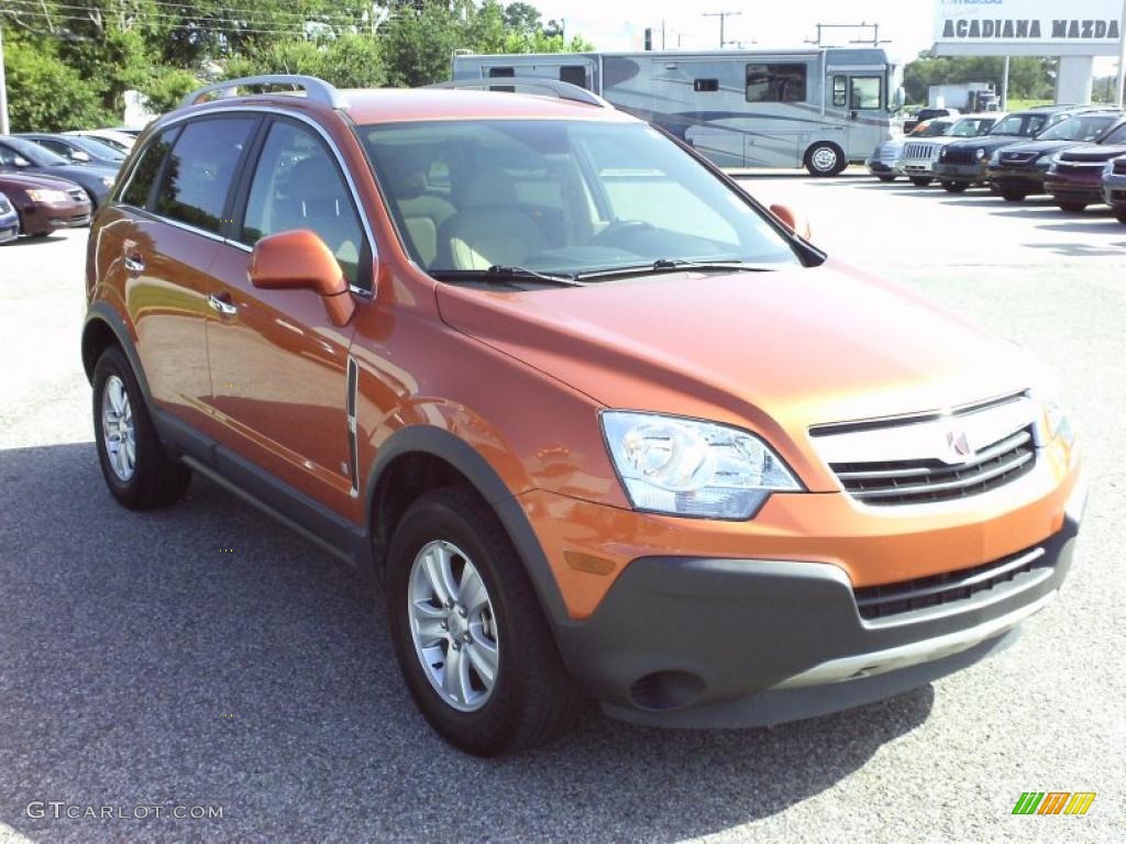 2008 VUE XE - Sunburst Orange / Tan photo #7