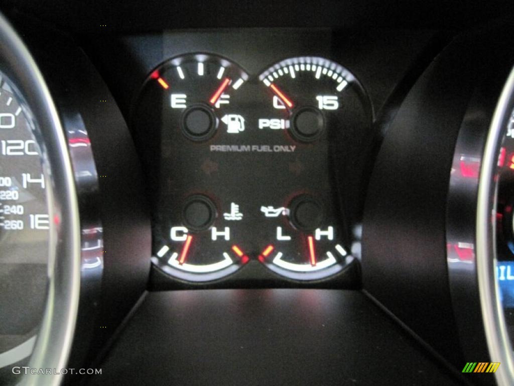 2011 Mustang Shelby GT500 SVT Performance Package Convertible - Ebony Black / Charcoal Black/Black photo #39